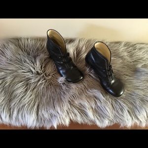 John Fluevog ankle boots.